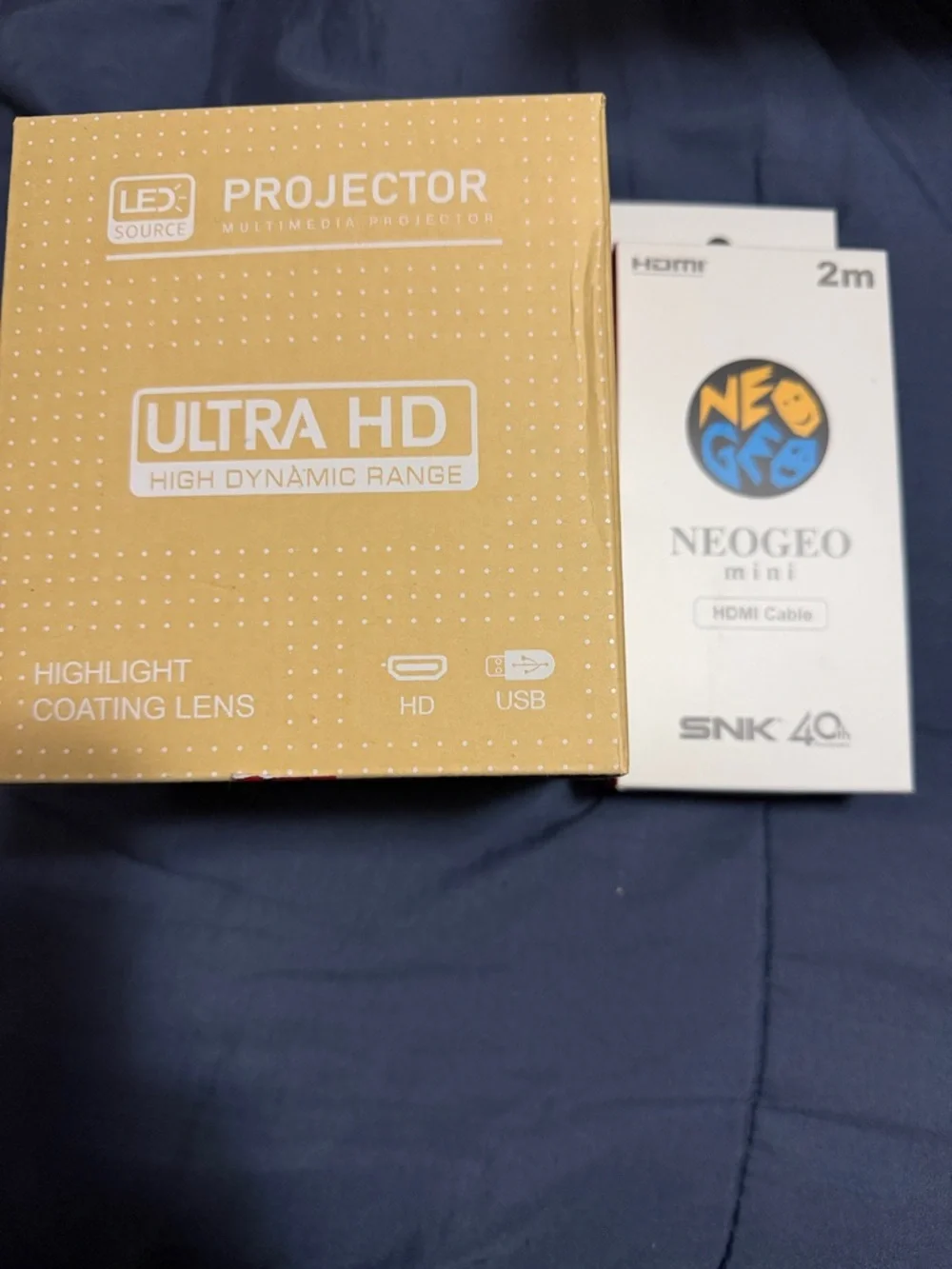 ULTRA HD Highlight Coating Lens - White/ with HDMI Cable